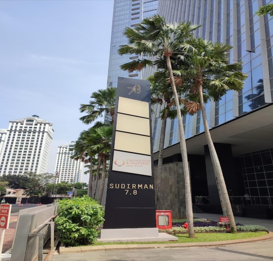Area depan kantor Sudirman