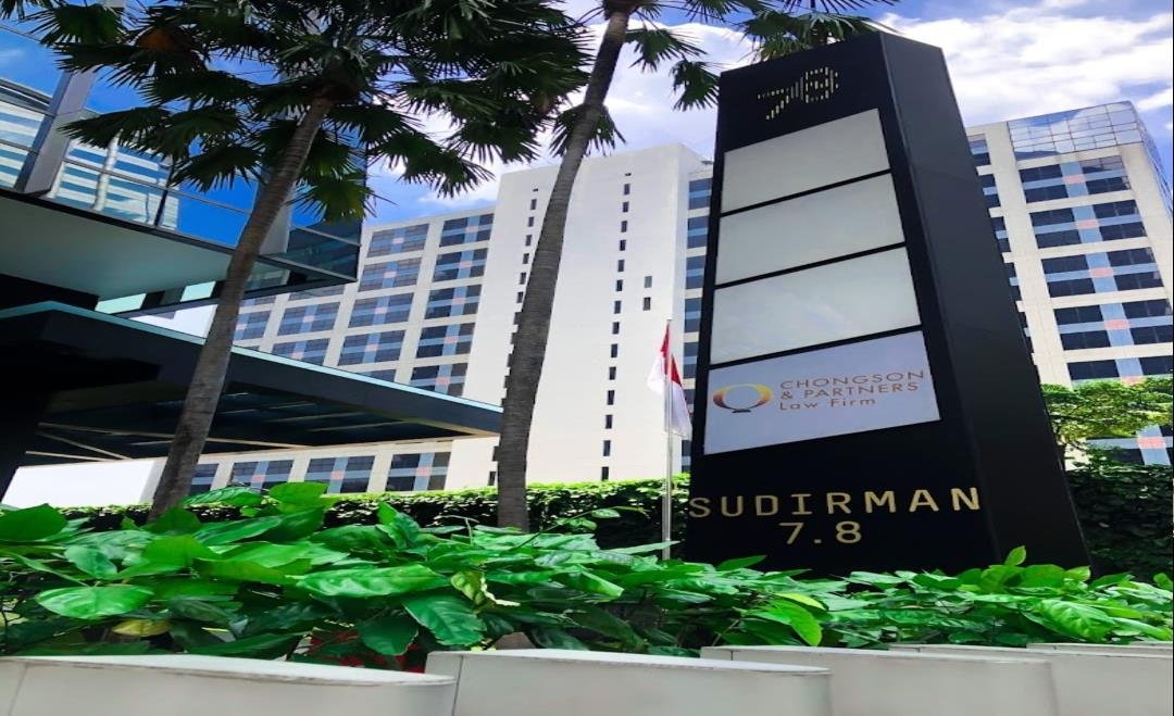 Eksterior lokasi kantor Sudirman